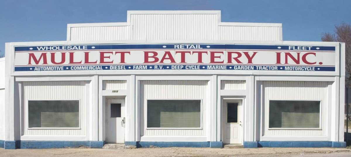 Mullet Battery store front